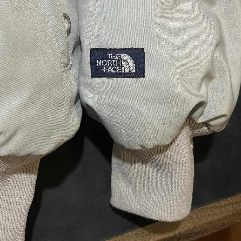 Vintage The North Face Jacket Nuptse 1970s Quilted Puffer Bomber Made in USA 60s